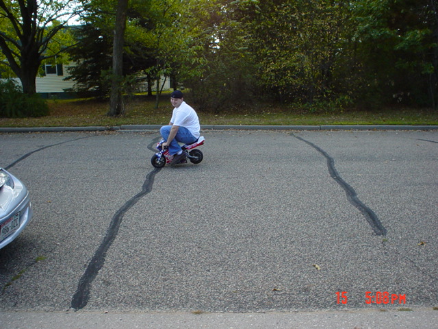 gas powered mini crotch rocket